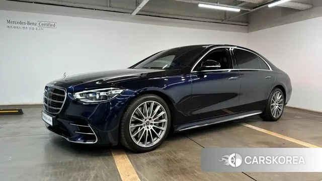 Mercedes-Benz S-Class W223 2022 Синий из Кореи