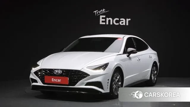 Hyundai Sonata (DN8) 2021 Белый из Кореи
