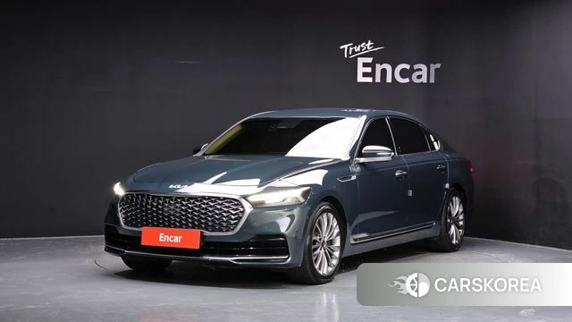 Kia The New K9 2nd generation 2021 Синий нефрит из Кореи