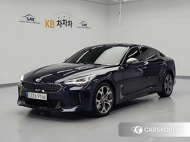 Kia Stinger 2020 Синий из Кореи