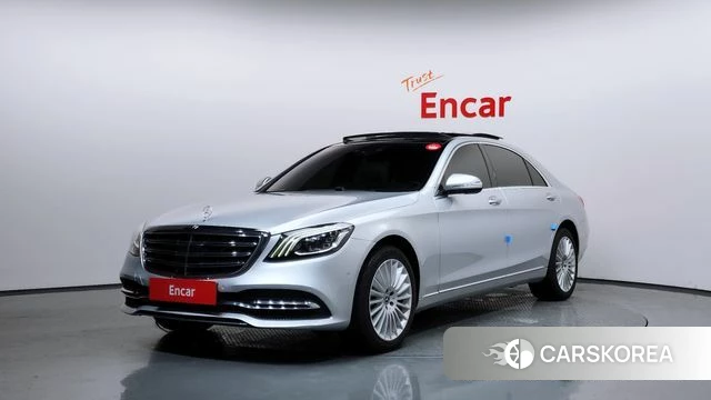 Mercedes-Benz S-Class W222 2020 Серебряный из Кореи