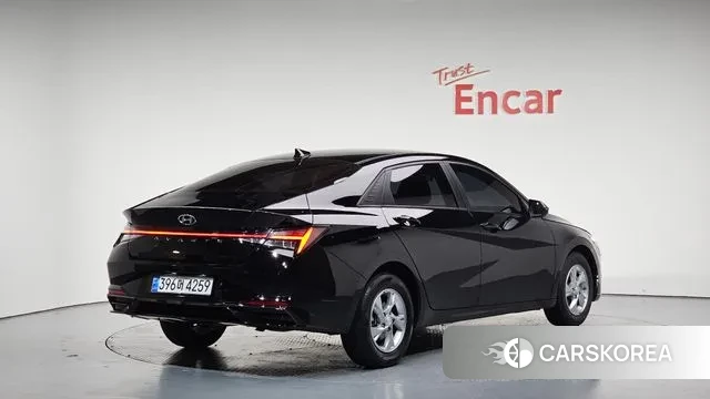 Hyundai Avante (CN7) 2021 Черный из Кореи