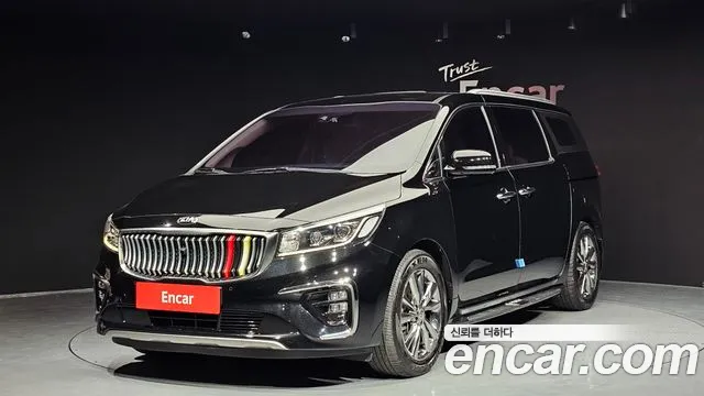 Kia The New Carnival 2019 Черный из Кореи