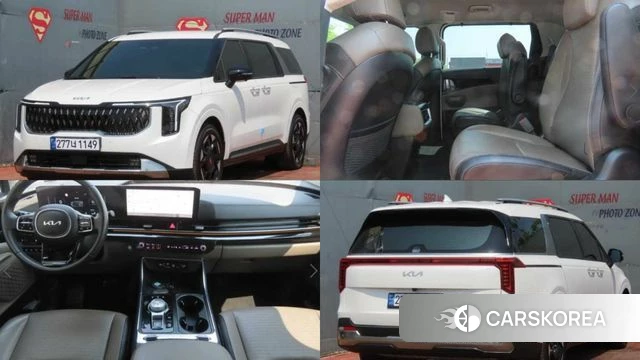 Kia The New Carnival 4th Generation 2024 Белый из Кореи