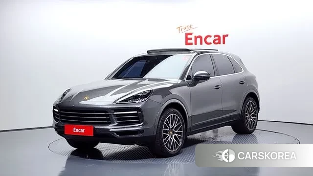 Porsche Cayenne (PO536) 2019 Серый из Кореи