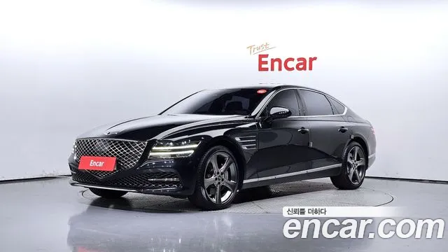 Genesis G80 (RG3) 2022 Черный из Кореи