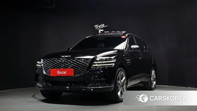 Genesis GV80 2022 Черный из Кореи