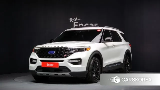 Ford Explorer 6th Generation 2019 Белый из Кореи