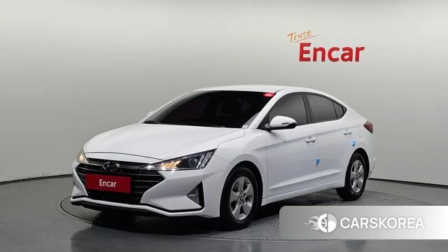 Hyundai The New Avante AD 2019 Белый из Кореи