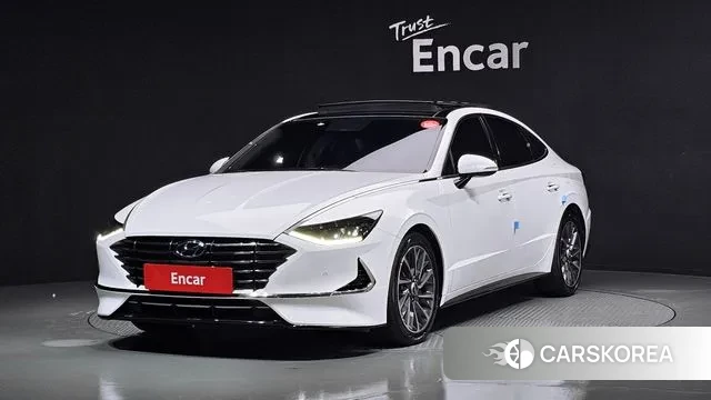 Hyundai Sonata (DN8) 2019 Белый из Кореи