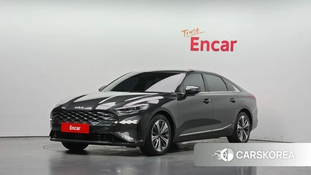 Kia K8 Hybrid 2023 Серый из Кореи