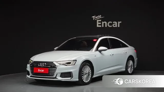 Audi A6 (C8) 2021 Белый из Кореи
