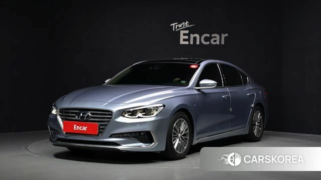 Hyundai Grandeur IG Hybrid 2018 Светло-серебряный цвет из Кореи