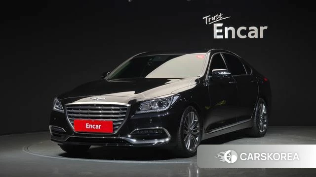 Genesis G80 2018 Черный из Кореи