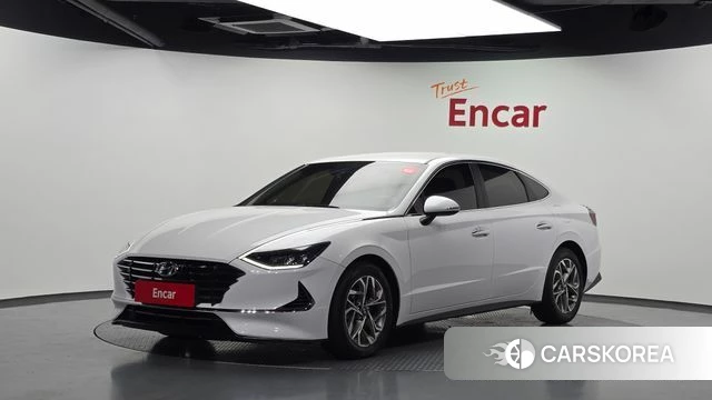 Hyundai Sonata (DN8) 2021 Белый из Кореи