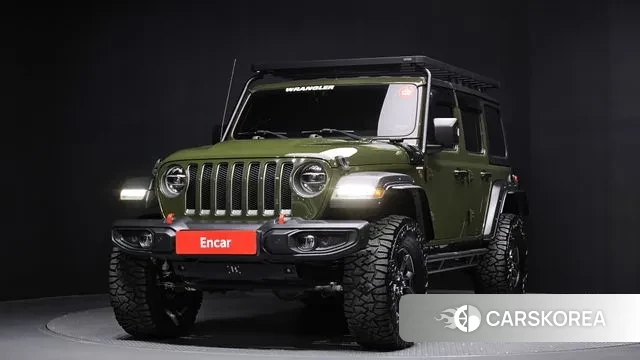 Jeep Wrangler (JL) 2020 Зеленый из Кореи
