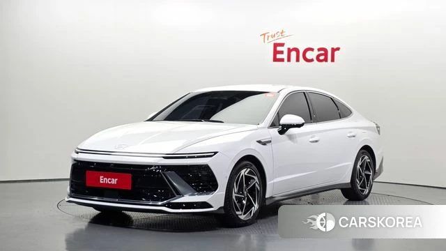 Hyundai Sonata D Edge Hybrid (DN8) 2025 Белый из Кореи