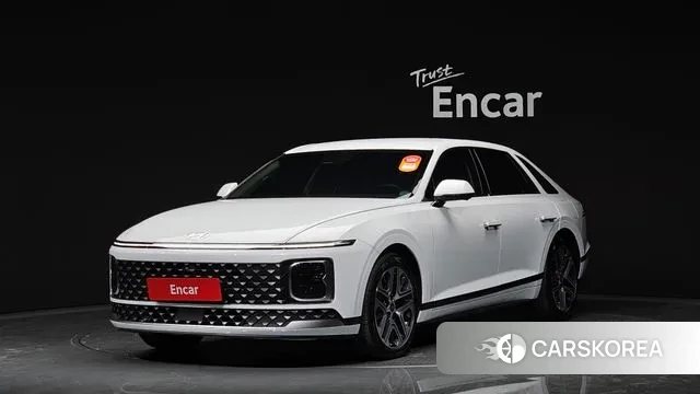 Hyundai Grandeur Hybrid (GN7) 2024 Белый из Кореи