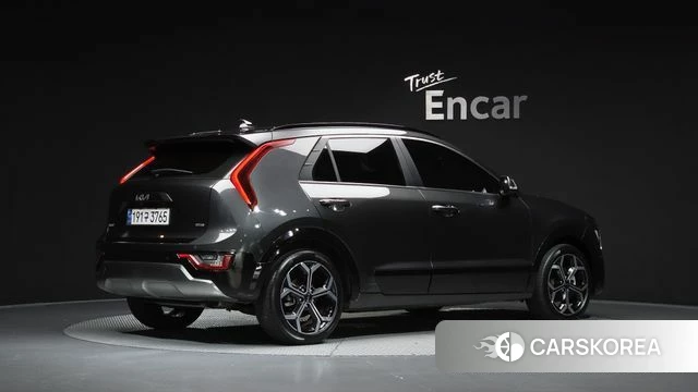 Kia Di Ol Nu Niro 2022 Серый из Кореи