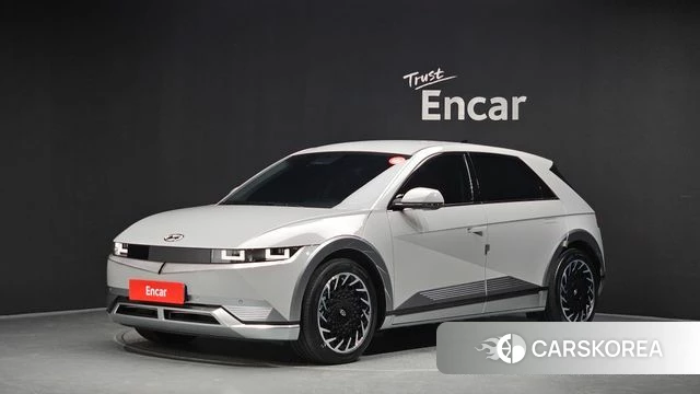 Hyundai Ionic 5 2022 Серебристо-серый из Кореи