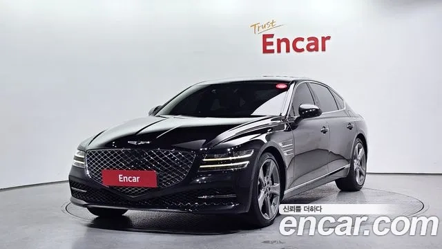 Genesis G80 (RG3) 2022 Черный из Кореи