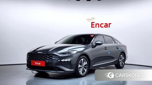 Kia K8 Hybrid 2024 Серый из Кореи