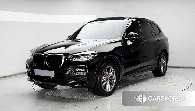 BMW X3 (G01) 2021 Черный из Кореи
