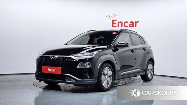 Hyundai Kona Electric 2020 Черный из Кореи
