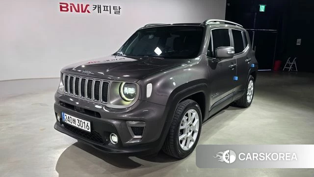 Jeep Renegade 2020 Серый из Кореи