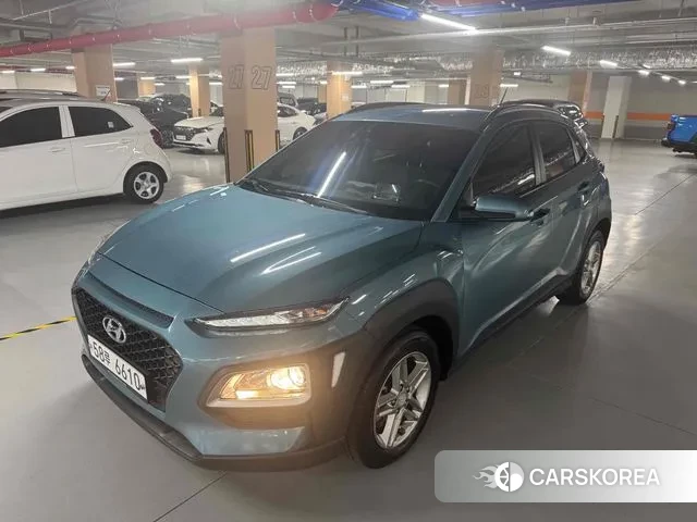 Hyundai Kona 2018 Небесно-голубой из Кореи