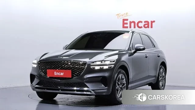 Genesis GV70 2021 Черный из Кореи