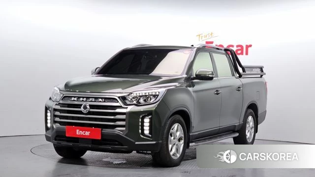 Ssangyong The New Rexton Sports Cannes 2023 Светло-зеленый из Кореи