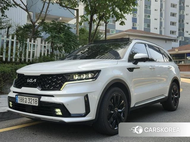 Kia Sorento 4th Generation 2023 Белый из Кореи