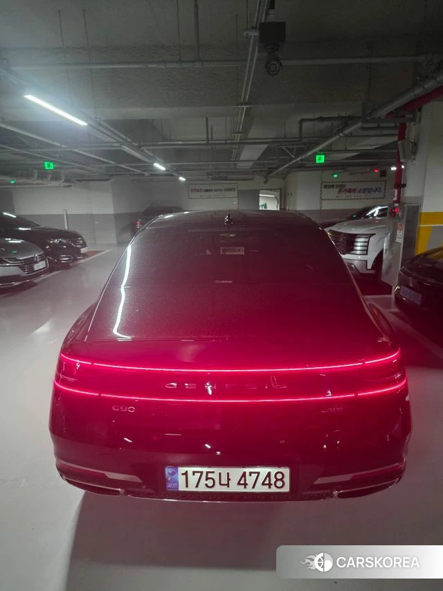 Genesis G90 (RS4) 2023 Черный из Кореи