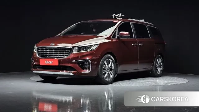 Kia The New Carnival 2018 Красный из Кореи