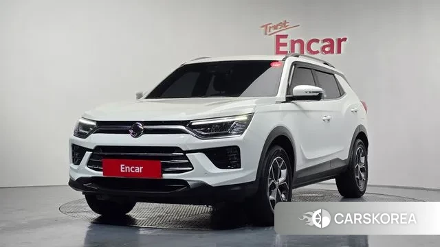 Ssangyong Beautiful Korando 2023 Белый из Кореи