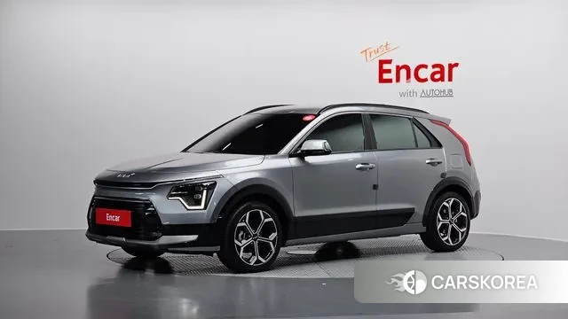 Kia Di Ol Nu Niro 2022 Серый из Кореи