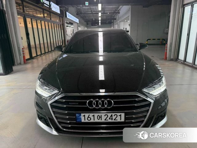 Audi A8 (D5) 2021 Черный из Кореи