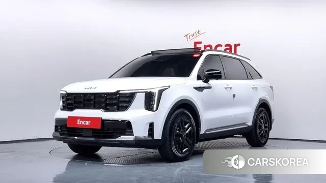 Kia The New Sorento 4th Generation 2023 Белый из Кореи