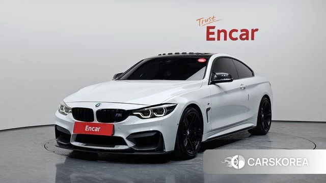 BMW 4 Series (F32) 2018 Белый из Кореи