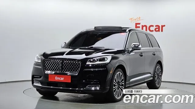 Lincoln Aviator 2nd generation 2021 Черный из Кореи