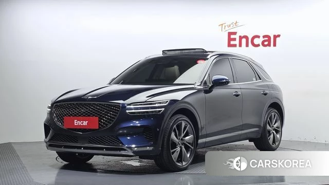 Genesis GV70 2021 Синий из Кореи