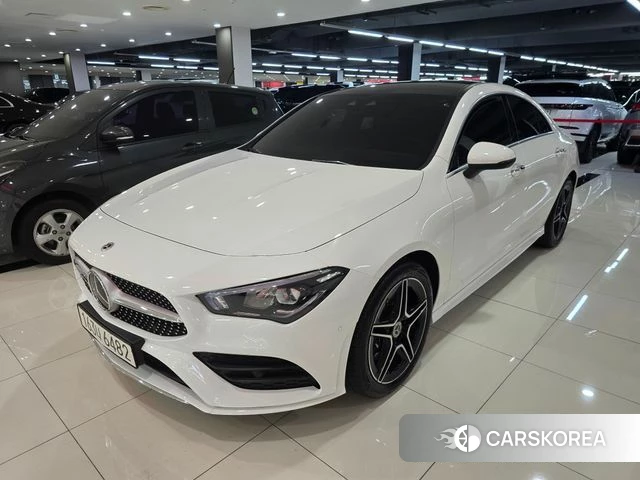 Mercedes-Benz CLA-Class C118 2023 Белый из Кореи