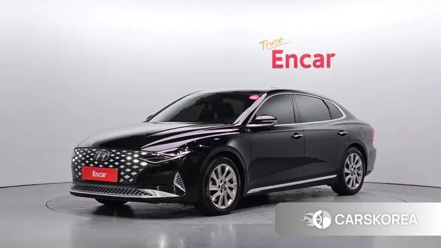 Hyundai The New Grandeur IG Hybrid 2020 Черный из Кореи