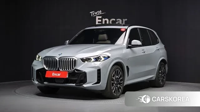 BMW X5 (G05) 2025 Небесно-голубой из Кореи