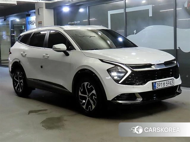 Kia Sportage 5th Generation Hybrid 2021 Белый из Кореи