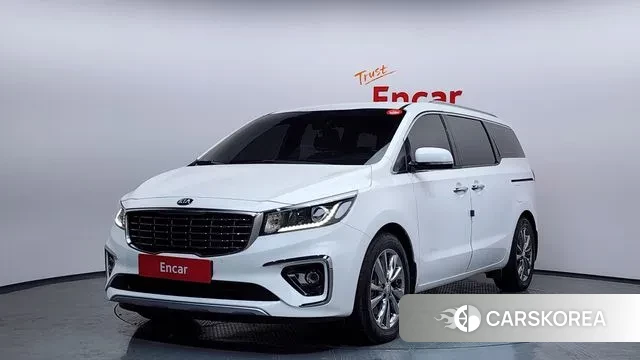 Kia The New Carnival 2019 Белый из Кореи