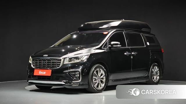 Kia The New Carnival 2018 Черный из Кореи