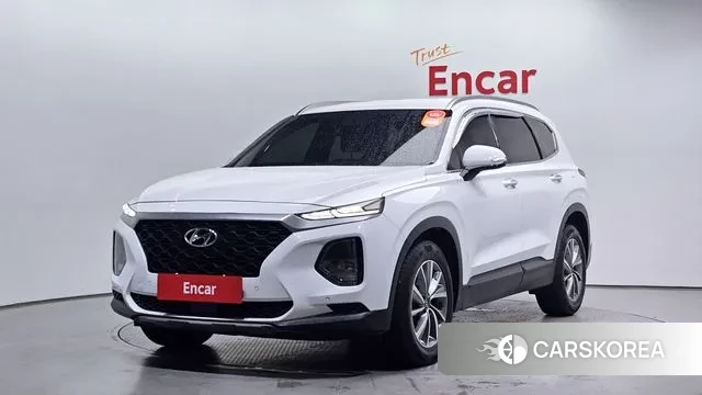 Hyundai Santa Fe TM 2018 Белый из Кореи
