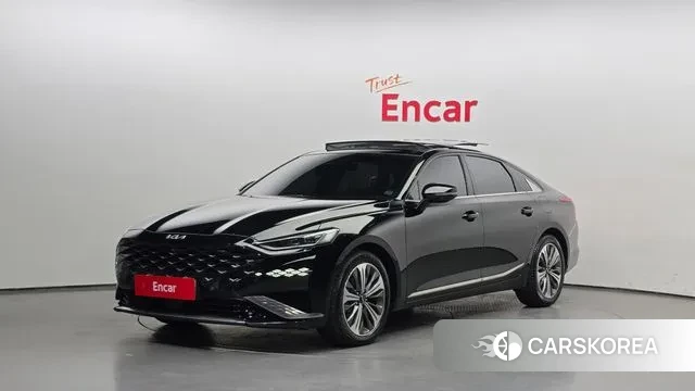 Kia K8 Hybrid 2022 Черный из Кореи